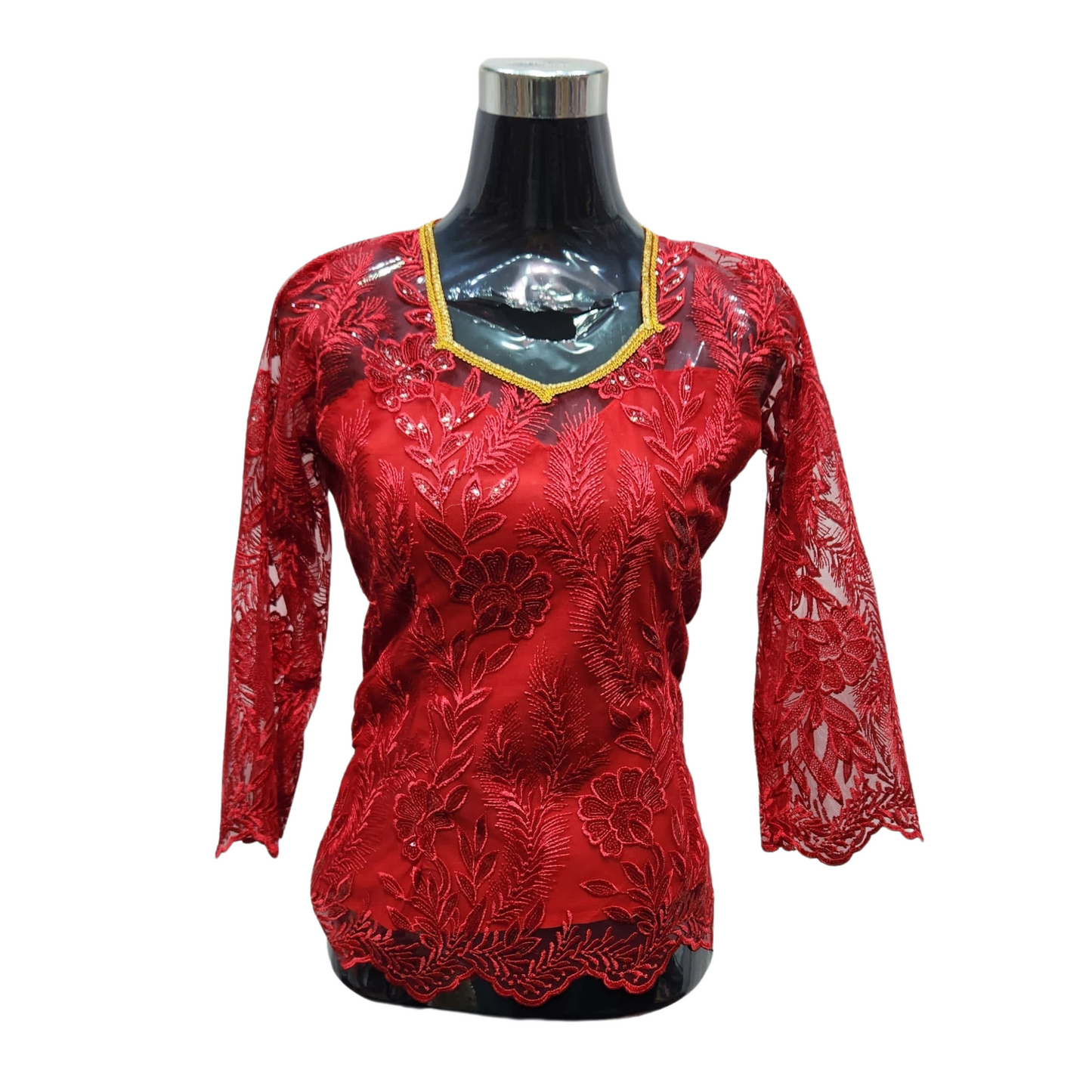 Body dentelle Rouge - STBOD2501