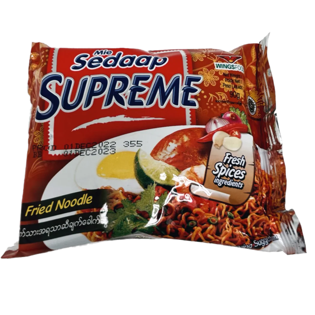 Nouilles instantanées Supreme 90g – SEDAAP