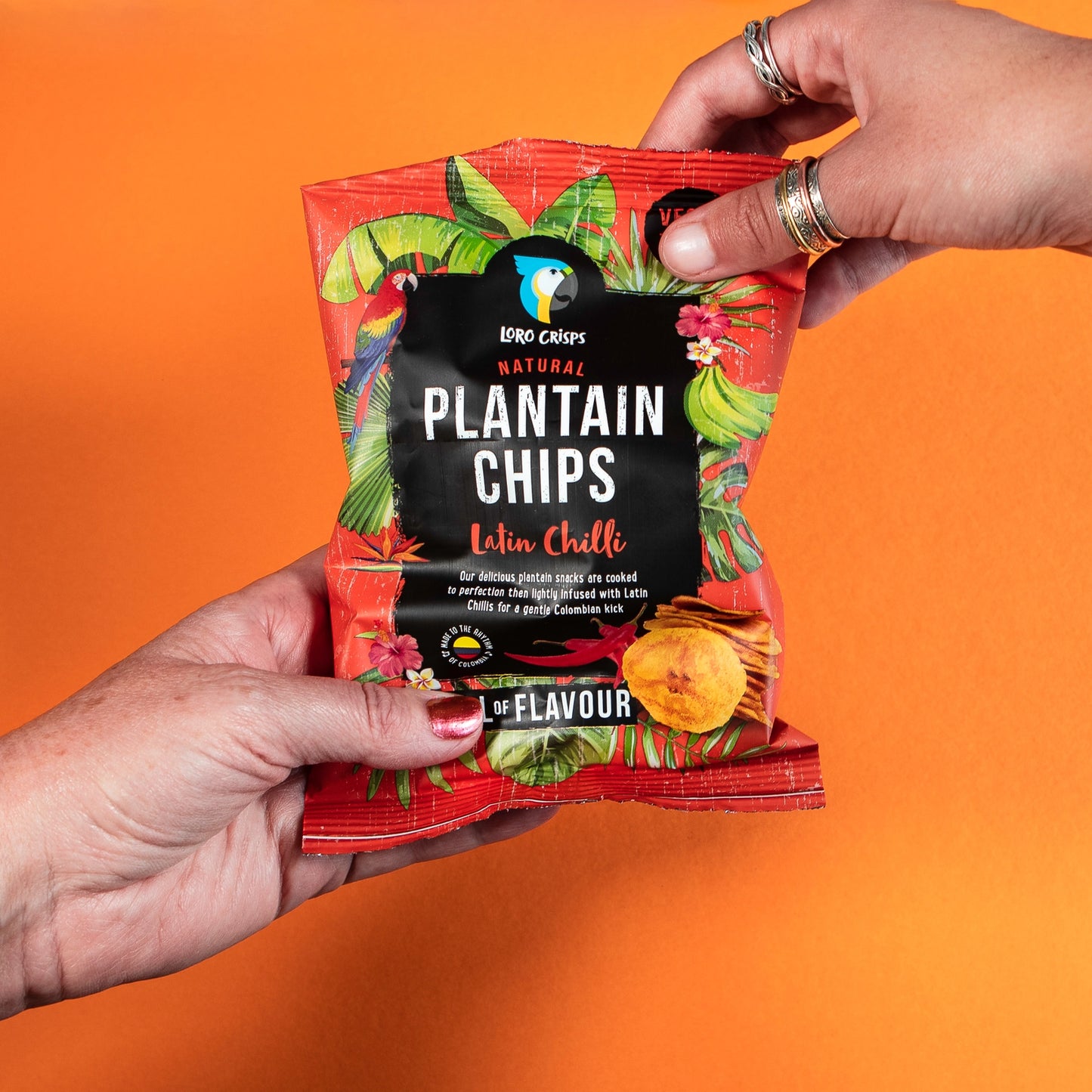 Chips de banane plantain Loro Crisps – Piment Latin