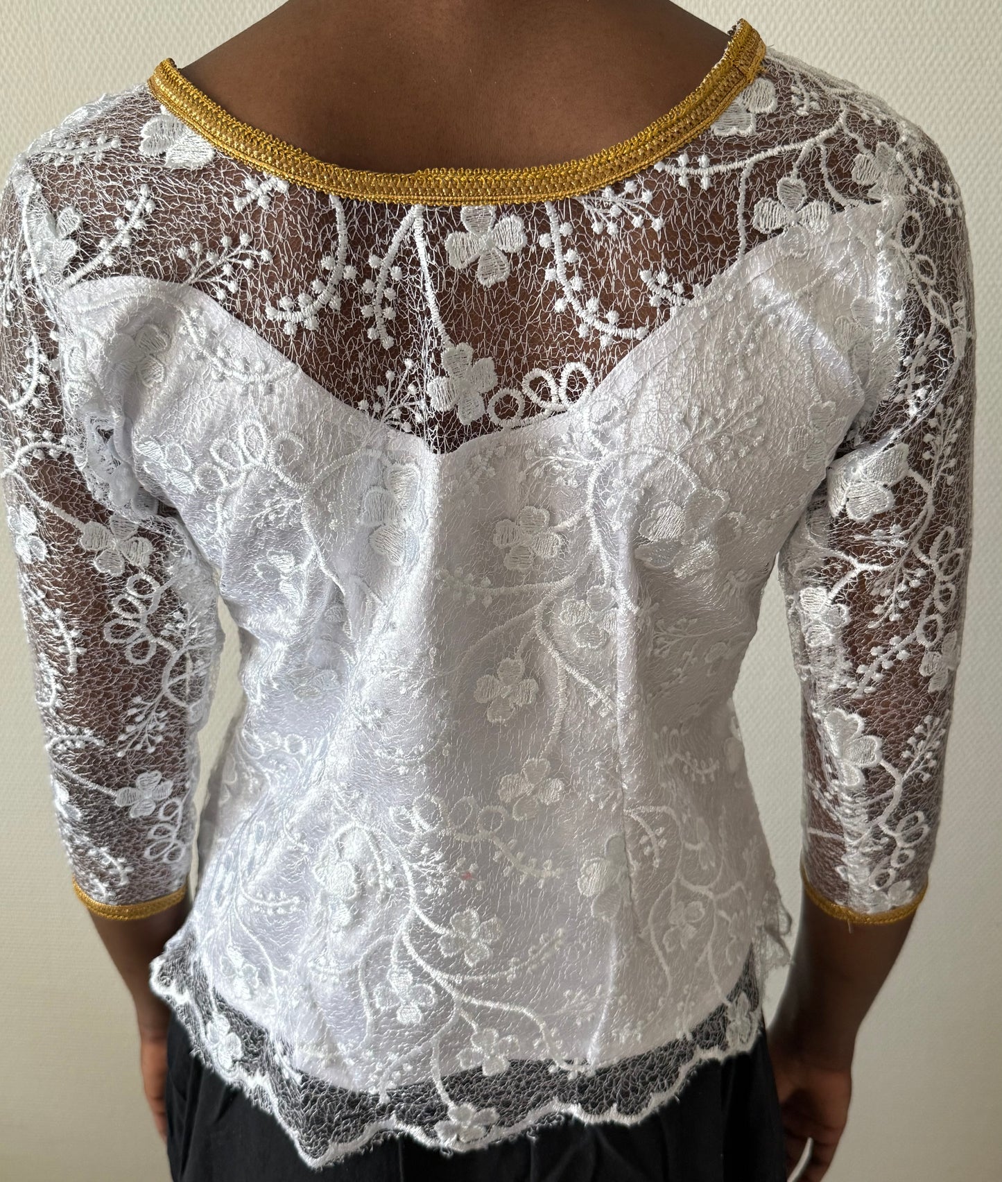 Body dentelle Blanc - STBOD2503