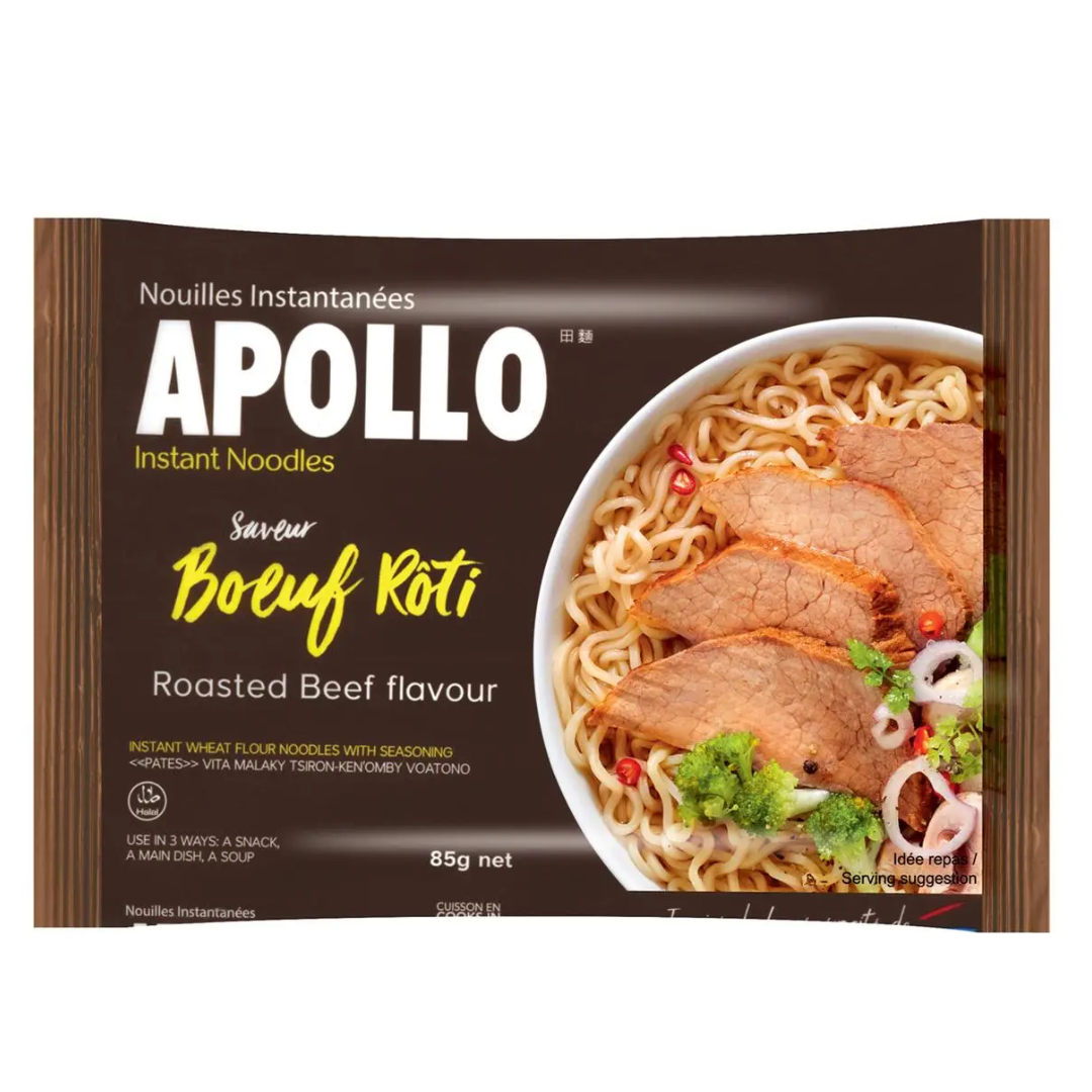 Nouilles saveur Boeuf APOLLO 85g