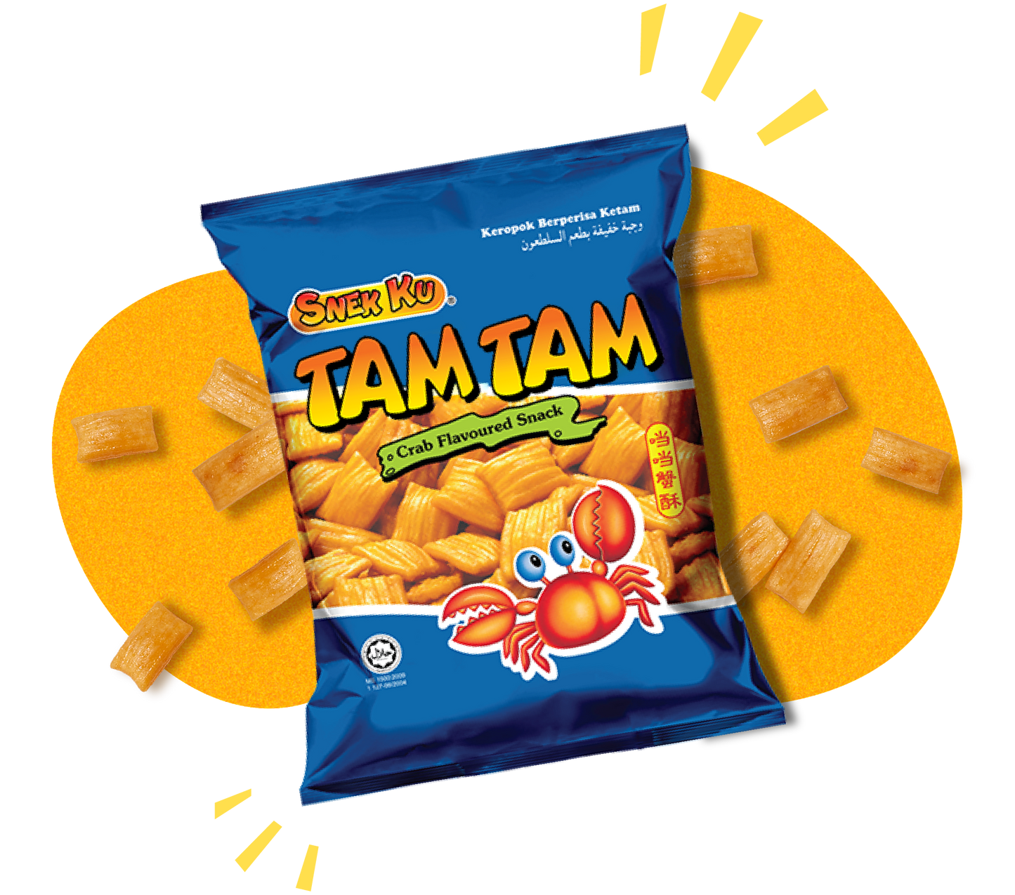 Tam Tam - Snack saveur crabe (30g)