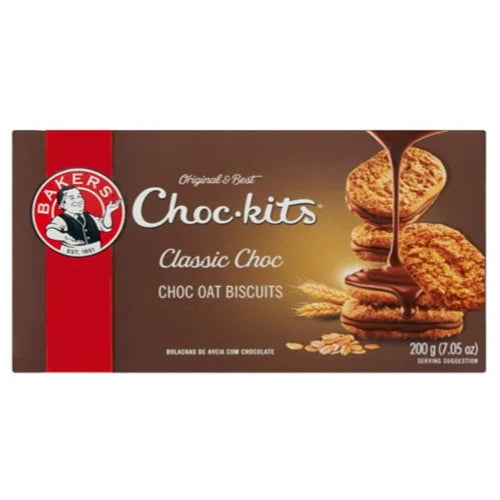 Biscuits chocolat kits BAKERS 200 g
