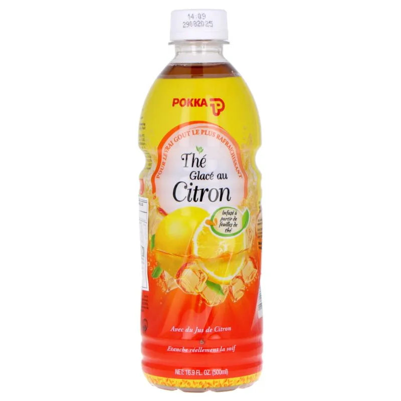 Pack de 5 Thé glacé Pokka Citron - 500 ml