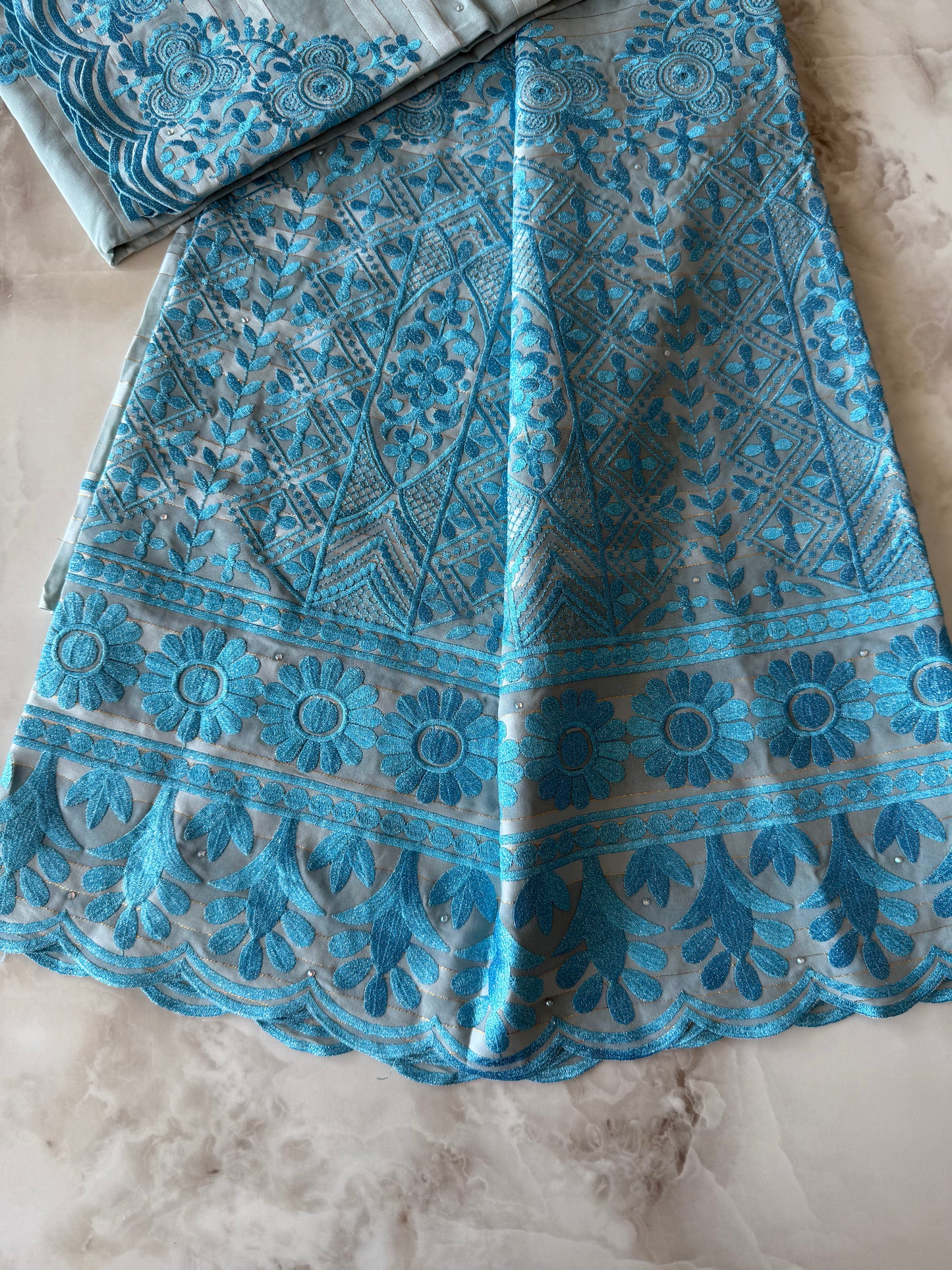Salouva 2 pièces sans Pena - Gris - Bleu ciel - BTTSAL2505