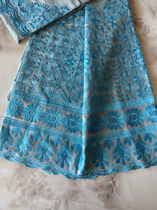 Salouva 2 pièces sans Pena - Gris - Bleu ciel - BTTSAL2505