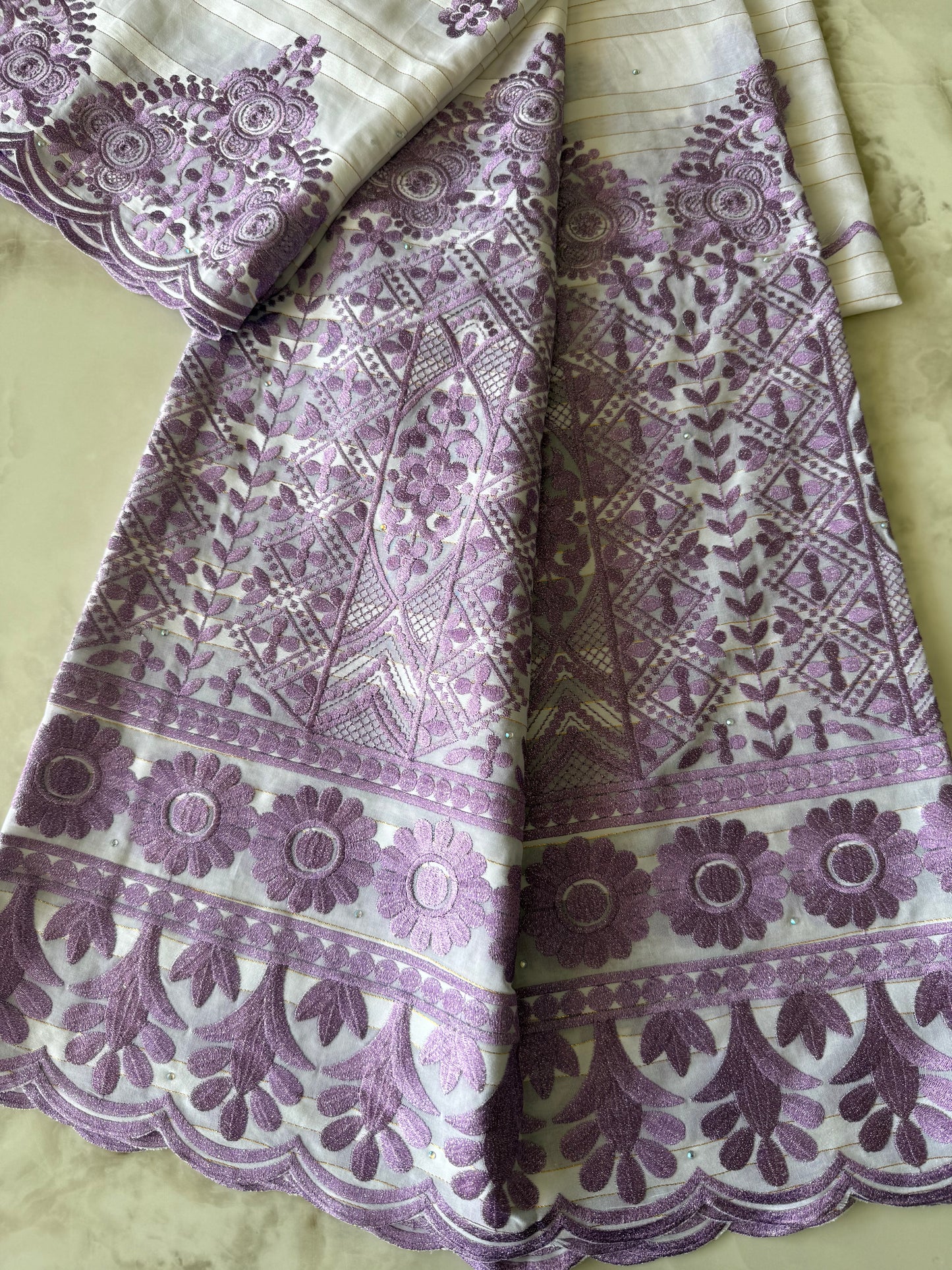 Salouva 2 pièces sans Pena - Blanc - Violet - BTTSAL2505