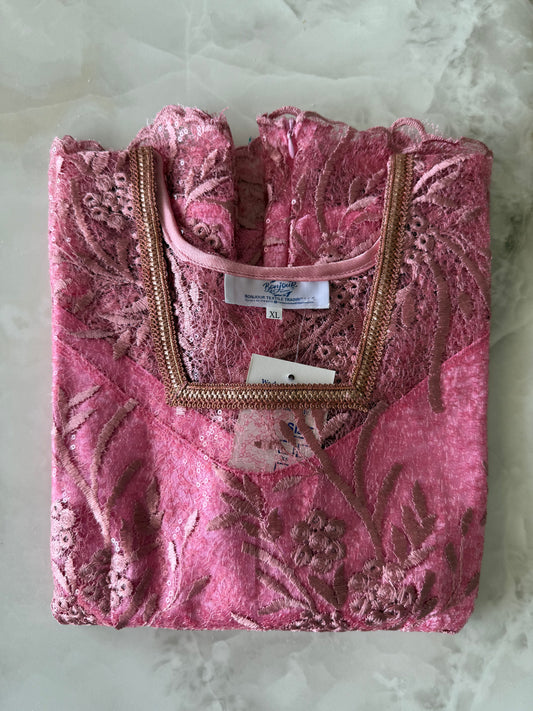 Body dentelle Rose - STBOD2505 - V2