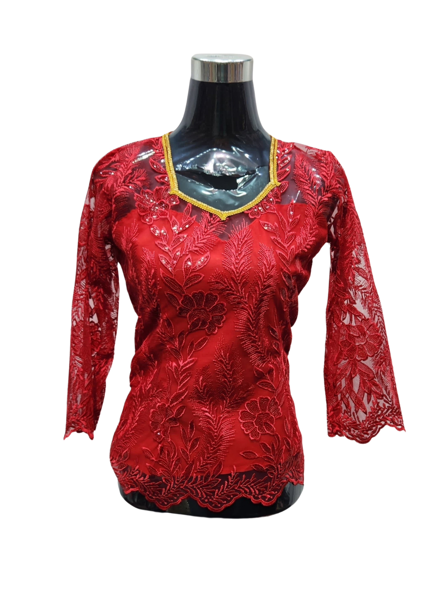 Body dentelle Rouge - STBOD2501