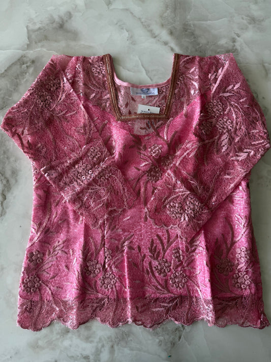 Body dentelle Rose - STBOD2505 - V2