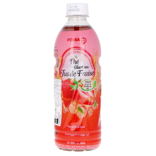 Thé glacé Pokka Fraise - 500 ml