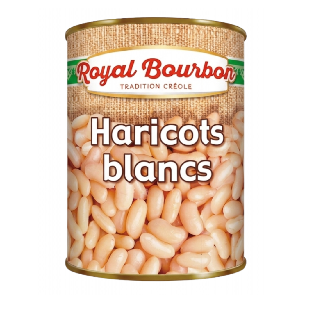 Haricots blancs naturels Royal Bourbon 400g