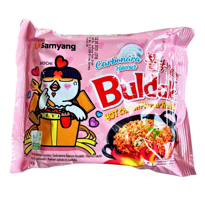 Nouilles instantanées Buldak Samyang Poulet Carbonara – 140 g