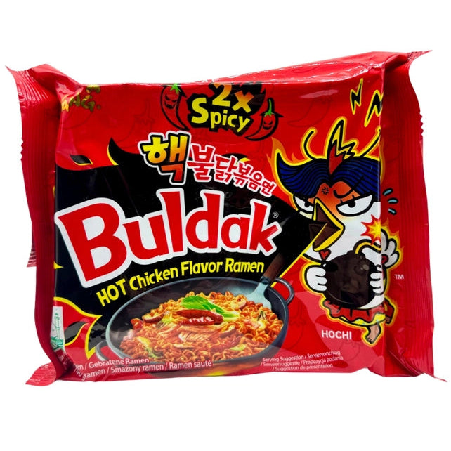 Nouilles instantanées Buldak Samyang Poulet extra épicé  – 140 g