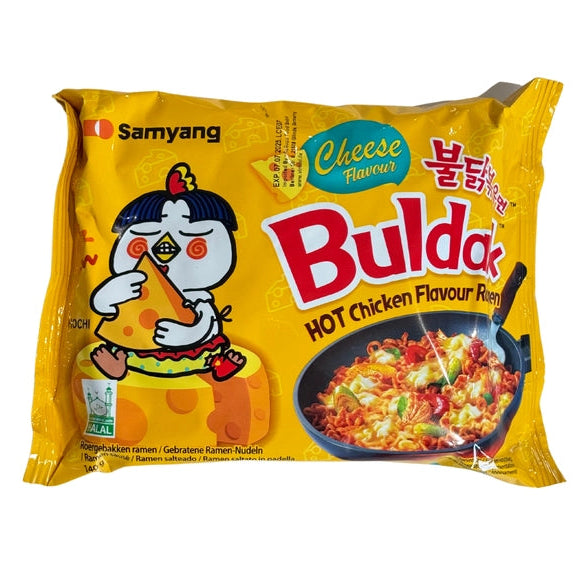 Nouilles instantanées Buldak Samyang Poulet épicé fromage - 140g