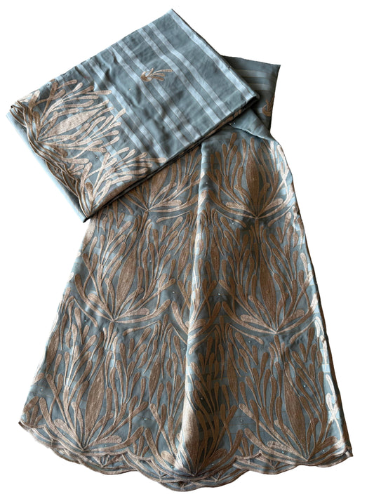 Salouva 2 pièces sans Pena - Gris - Beige - BTTSAL2505