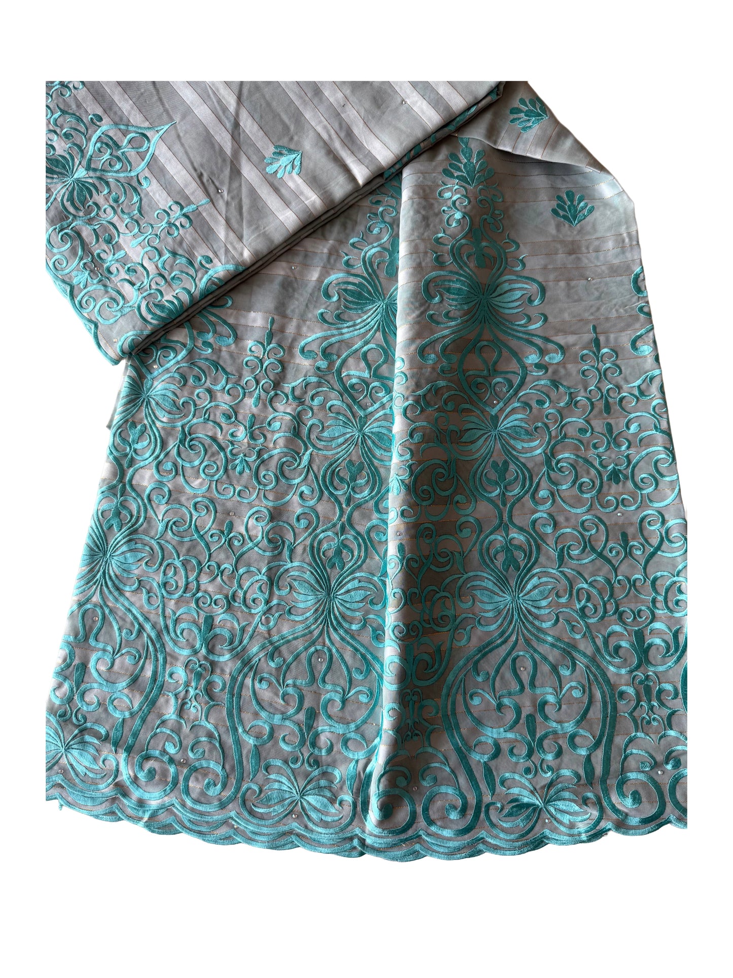 Salouva 2 pièces sans Pena - Gris - Bleu Turquoise - BTTSAL2505