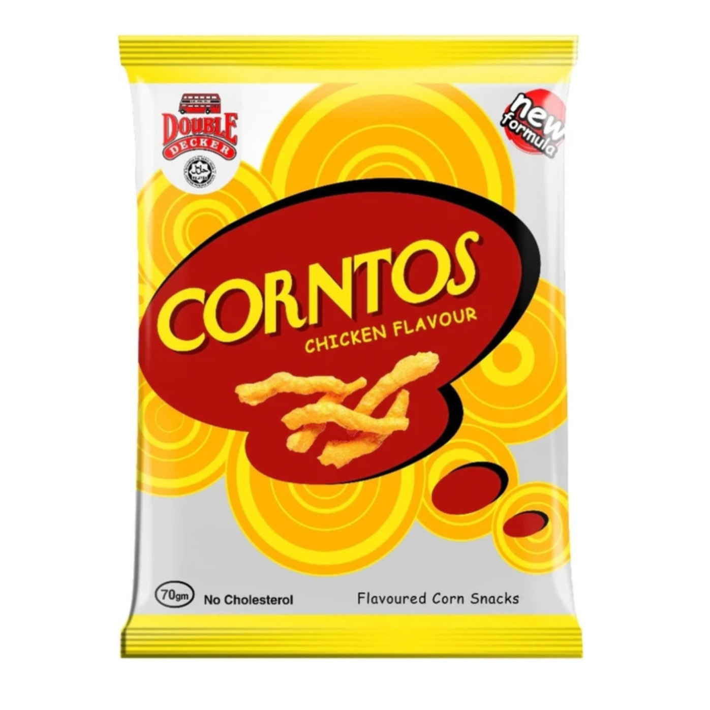 Chips saveur poulet CORNTOS 70g