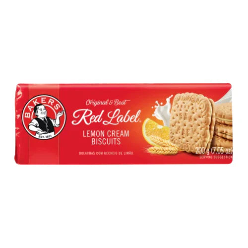 Biscuits à la Crème de Citron BAKERS 200 g