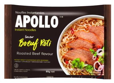 Nouilles saveur Boeuf APOLLO 85g