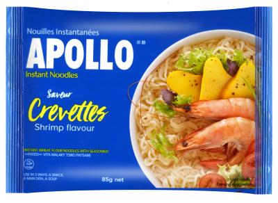 Nouilles saveur crevettes APOLLO 85g