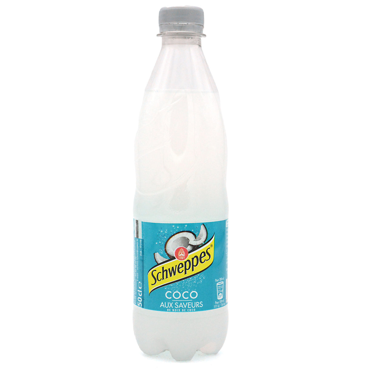 Schweppes  boisson gazeuse saveur noix de coco 50 cl